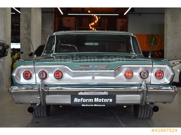 REFORM MOTORS 1963 IMPALA DİREKSİZ "LS1 MOTOR-YENİ RESTORASYON"