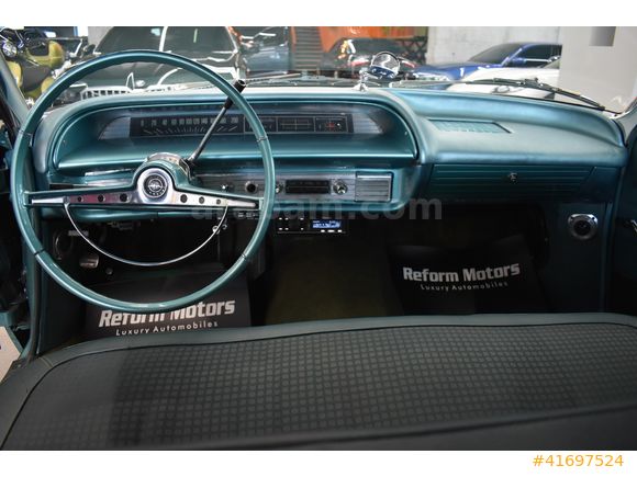 REFORM MOTORS 1963 IMPALA DİREKSİZ "LS1 MOTOR-YENİ RESTORASYON"