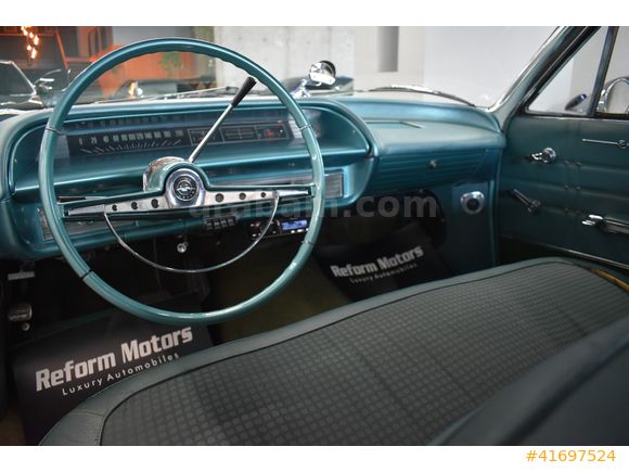 REFORM MOTORS 1963 IMPALA DİREKSİZ "LS1 MOTOR-YENİ RESTORASYON"