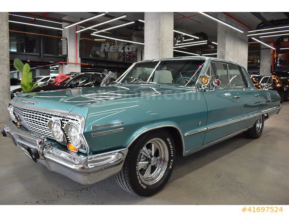 REFORM MOTORS 1963 IMPALA DİREKSİZ "LS1 MOTOR-YENİ RESTORASYON"