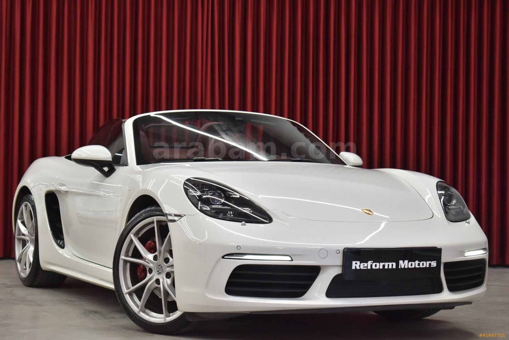 Galeriden Porsche 718 Boxster 2017 Model İstanbul 72.500 km Beyaz 1