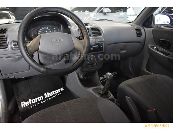 REFORM MOTORS 2000 HYUNDAİ ACCENT 1.3 LX HD " KLİMALI "