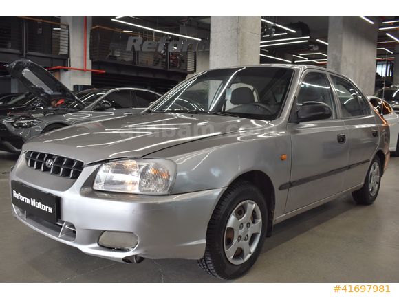 REFORM MOTORS 2000 HYUNDAİ ACCENT 1.3 LX HD " KLİMALI "