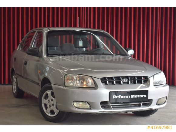REFORM MOTORS 2000 HYUNDAİ ACCENT 1.3 LX HD " KLİMALI "