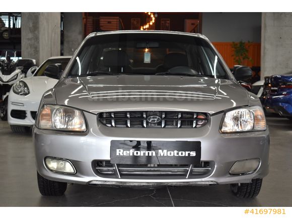 REFORM MOTORS 2000 HYUNDAİ ACCENT 1.3 LX HD " KLİMALI "
