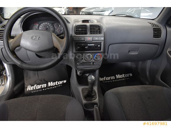REFORM MOTORS 2000 HYUNDAİ ACCENT 1.3 LX HD " KLİMALI "