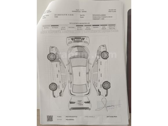Sahibinden Ford Focus 1.6 Ti-VCT Titanium 2018 Model
