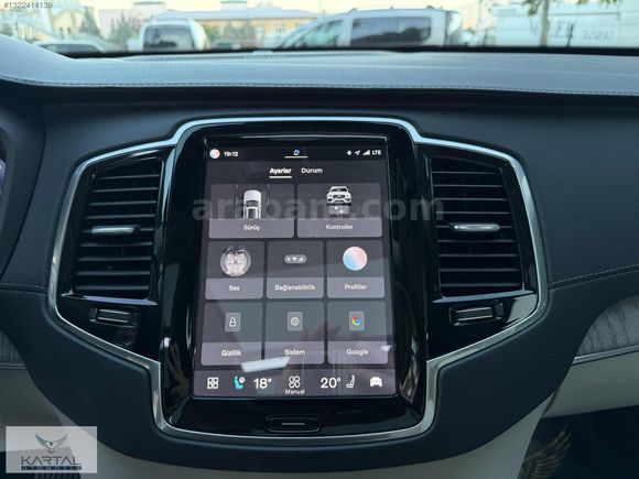 2024 Ç. XC90 2.0 B5 PLUS BRİGHT (7 K.) BOYASIZ HATSZ KARTAL AUTO