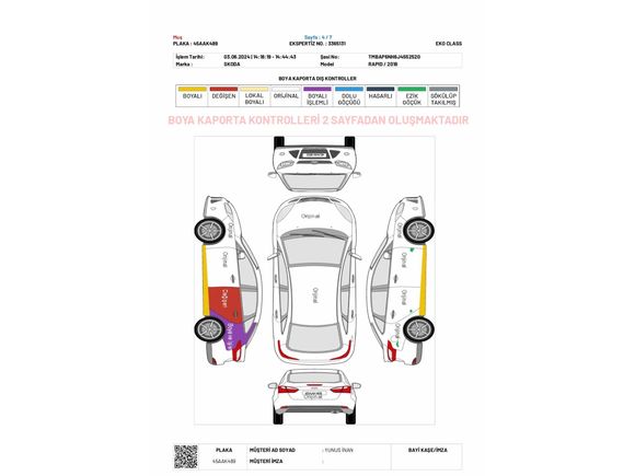 Sahibinden Skoda Rapid 1.0 TSI GreenTec Style 2018 Model