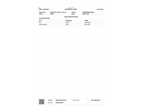 Sahibinden Skoda Rapid 1.0 TSI GreenTec Style 2018 Model