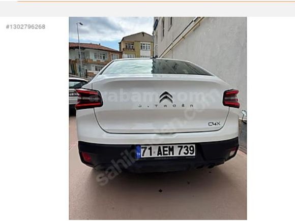 Sahibinden Citroen C4 X 1.2 PureTech Feel 2023 Model