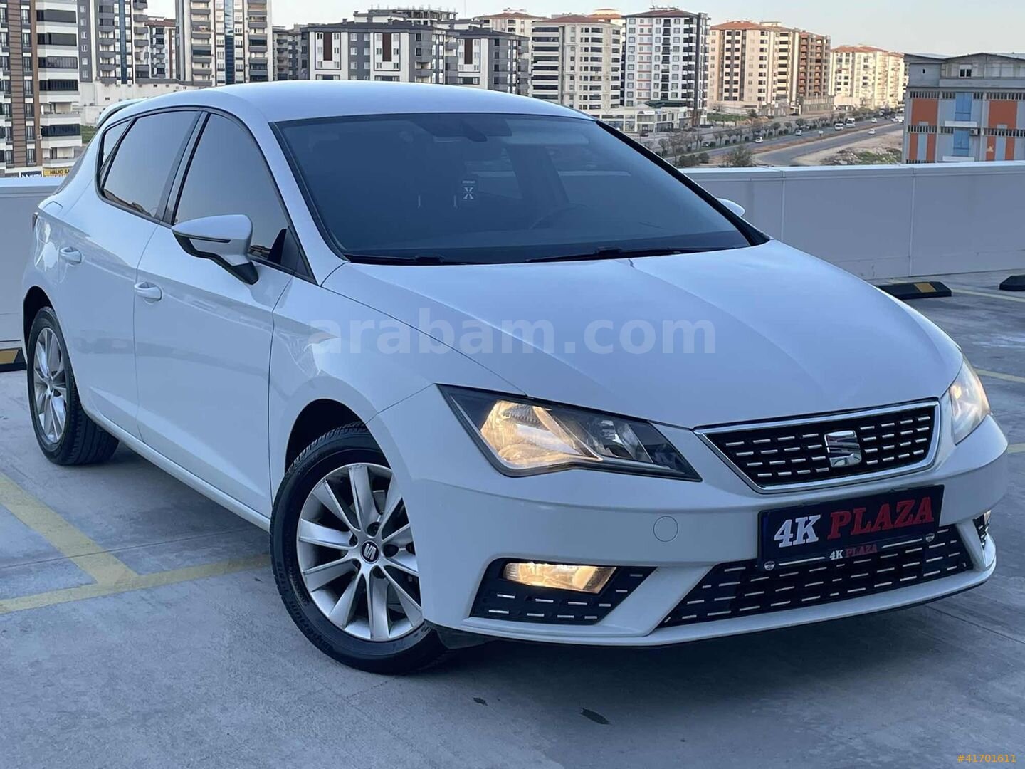 Galeriden Seat Leon 1.6 TDI Style 2017 Model Gaziantep 240.000 km Beyaz 6