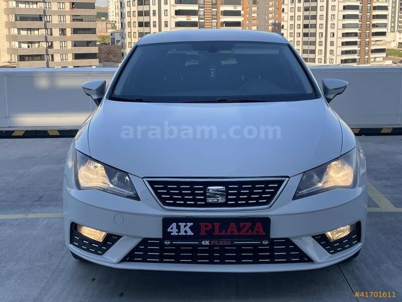 Galeriden Seat Leon 1.6 TDI Style 2017 Model Gaziantep 240.000 km Beyaz