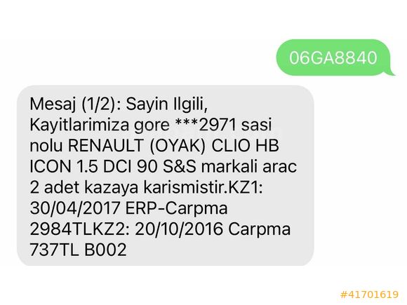 HATASIZ AYARINDA DİZEL OTOMATİK CLİO