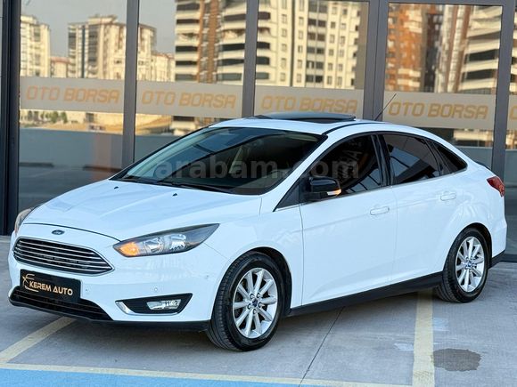 2015 FOCUS 1.5 TDCI TITANIUM SUNROOF POWERSHIFT EMSALSİZ TEMİZLK
