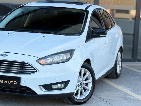 2015 FOCUS 1.5 TDCI TITANIUM SUNROOF POWERSHIFT EMSALSİZ TEMİZLK