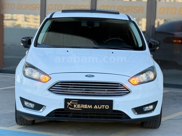 2015 FOCUS 1.5 TDCI TITANIUM SUNROOF POWERSHIFT EMSALSİZ TEMİZLK
