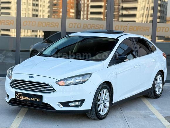 2015 FOCUS 1.5 TDCI TITANIUM SUNROOF POWERSHIFT EMSALSİZ TEMİZLK