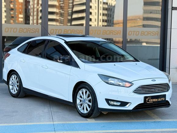 2015 FOCUS 1.5 TDCI TITANIUM SUNROOF POWERSHIFT EMSALSİZ TEMİZLK