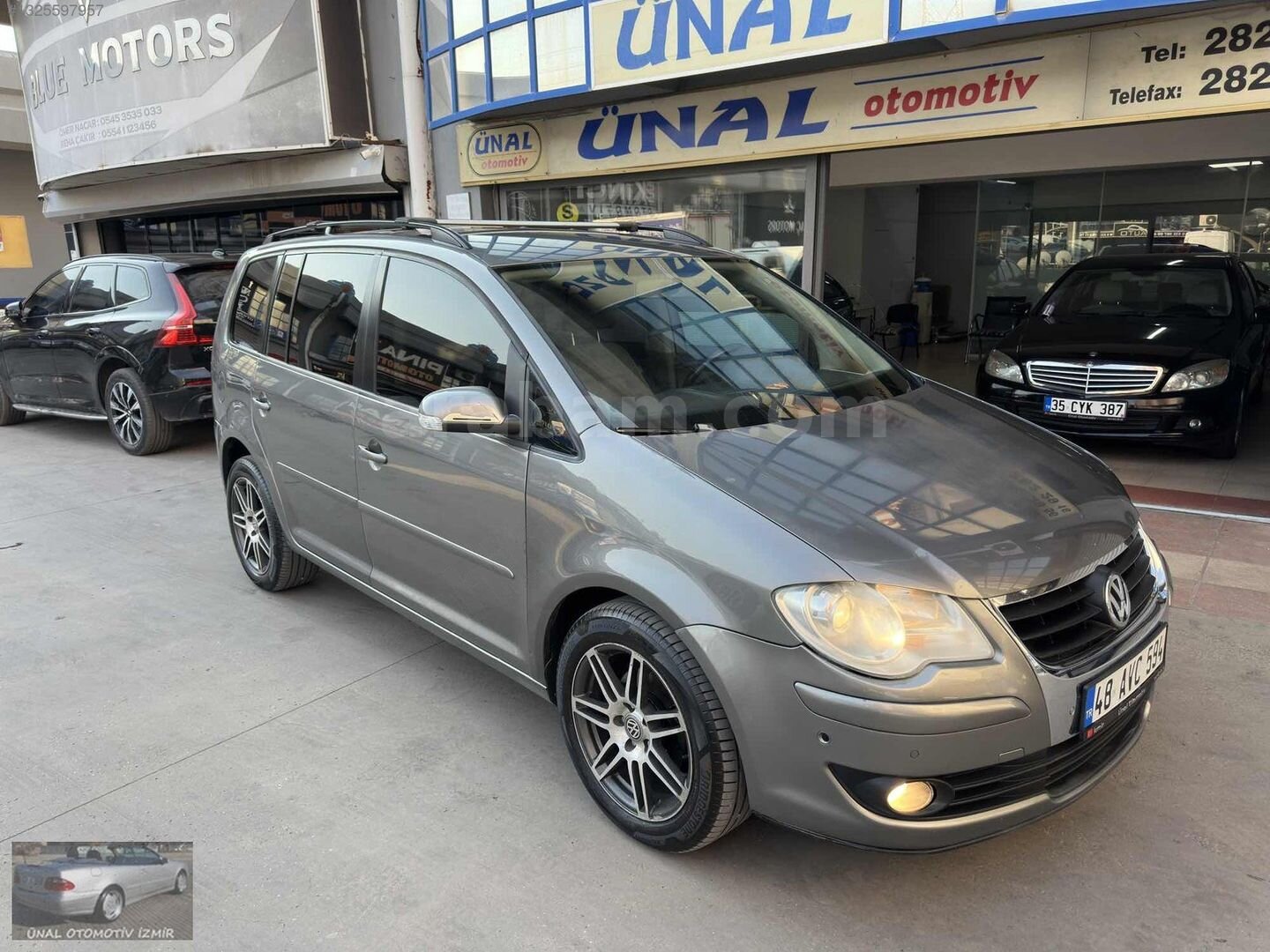 Galeriden Volkswagen Touran 1.4 TSi Highline 2009 Model İzmir 259.000 km Füme 4