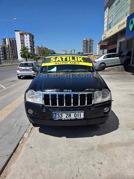 Galeriden Jeep Grand Cherokee 3.0 CRD Limited 2007 Model Mersin 381.000 km Siyah