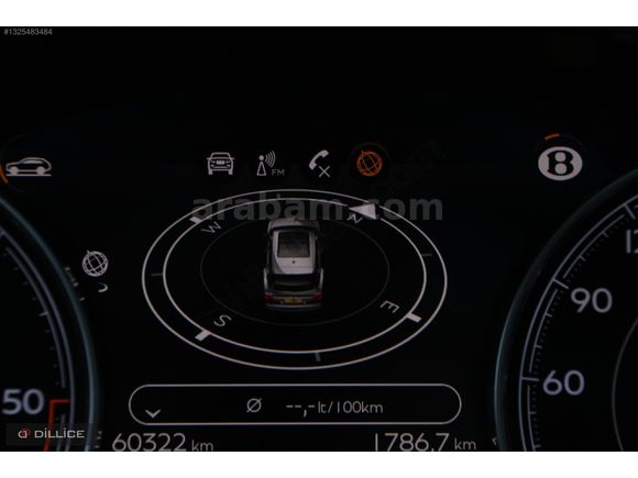 /// DİLLİCE///2017 BENTLEY BENTAYGA 4.0 D. V8 435HP BAYİ %20 KDV