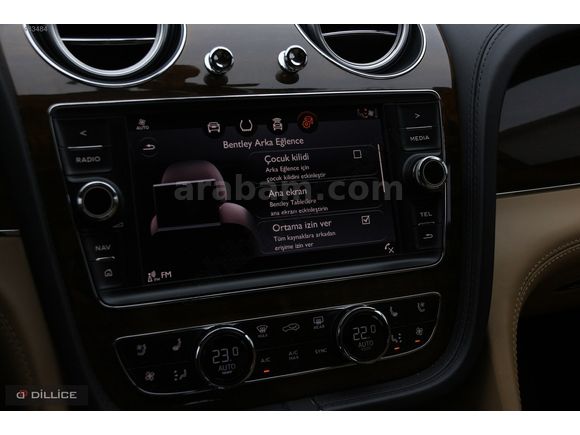 /// DİLLİCE///2017 BENTLEY BENTAYGA 4.0 D. V8 435HP BAYİ %20 KDV