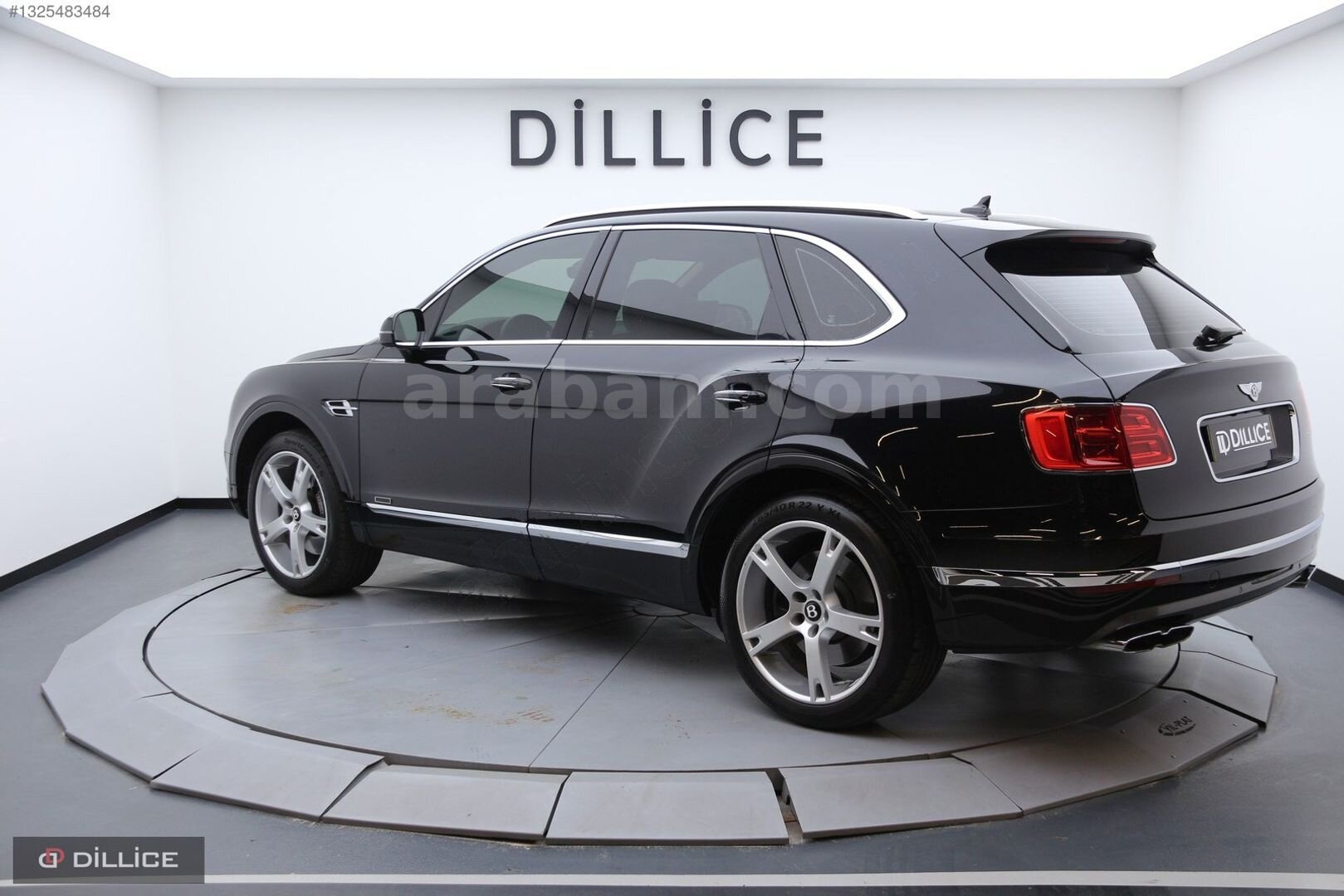 Galeriden Bentley Bentayga 4.0 Diesel 2017 Model İstanbul 61.000 km Siyah 4