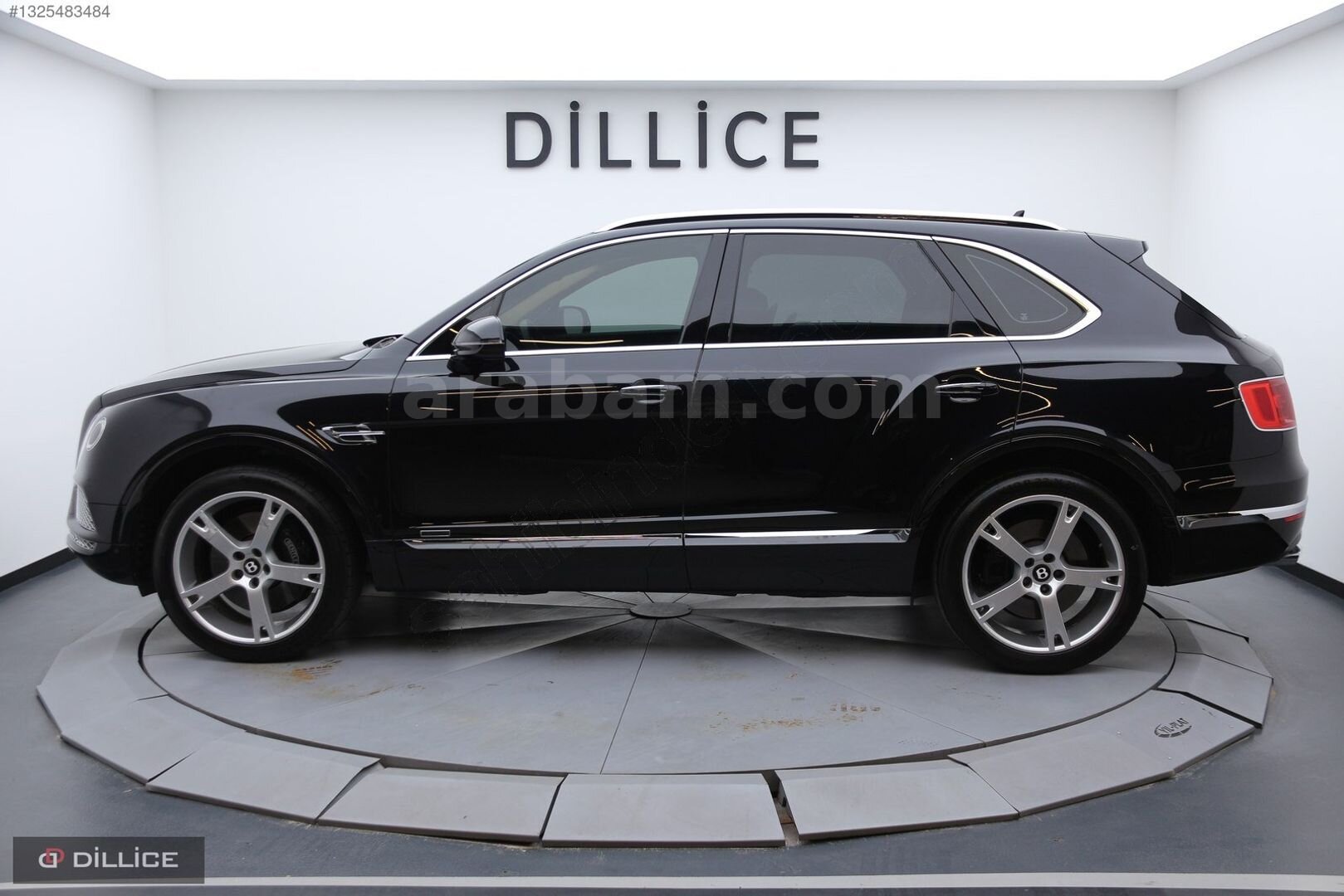 Galeriden Bentley Bentayga 4.0 Diesel 2017 Model İstanbul 61.000 km Siyah 6