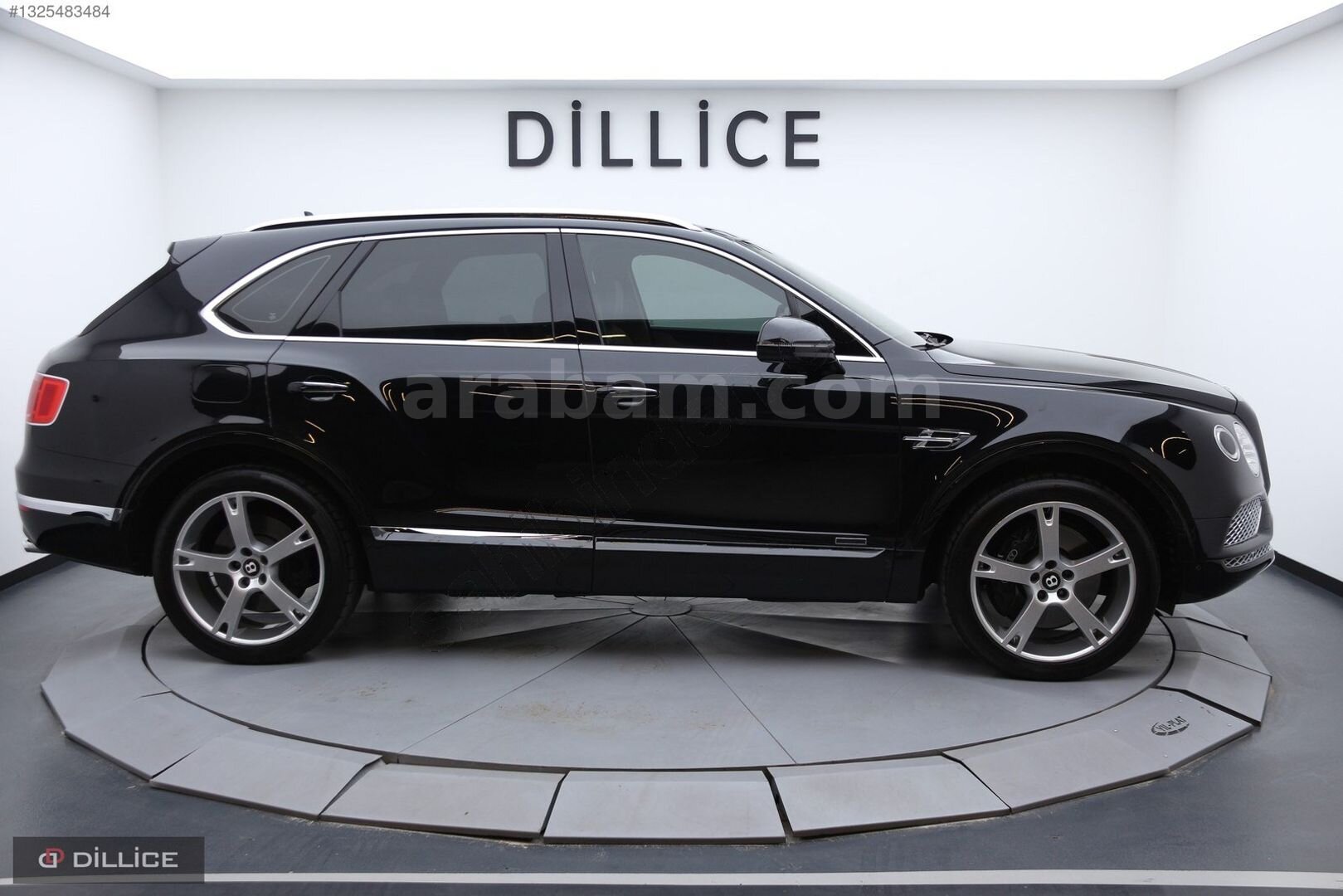 Galeriden Bentley Bentayga 4.0 Diesel 2017 Model İstanbul 61.000 km Siyah 5