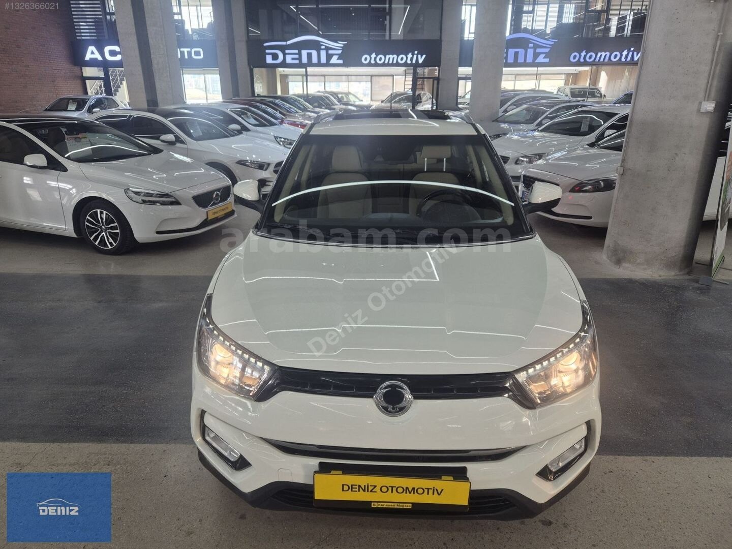 Galeriden KGM SsangYong Tivoli 1.6 D Platinum 2018 Model Ankara 24.000 km Beyaz 1