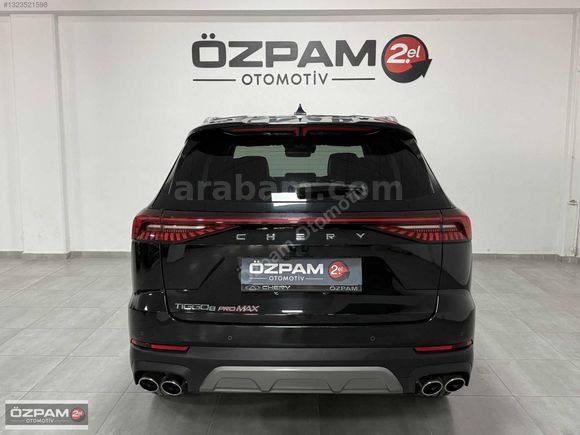 ÖZPAM 2.EL'DEN 2024 CHERY TİGGO 8 PROMAX EXCEPTİONAL DCT 145 BG