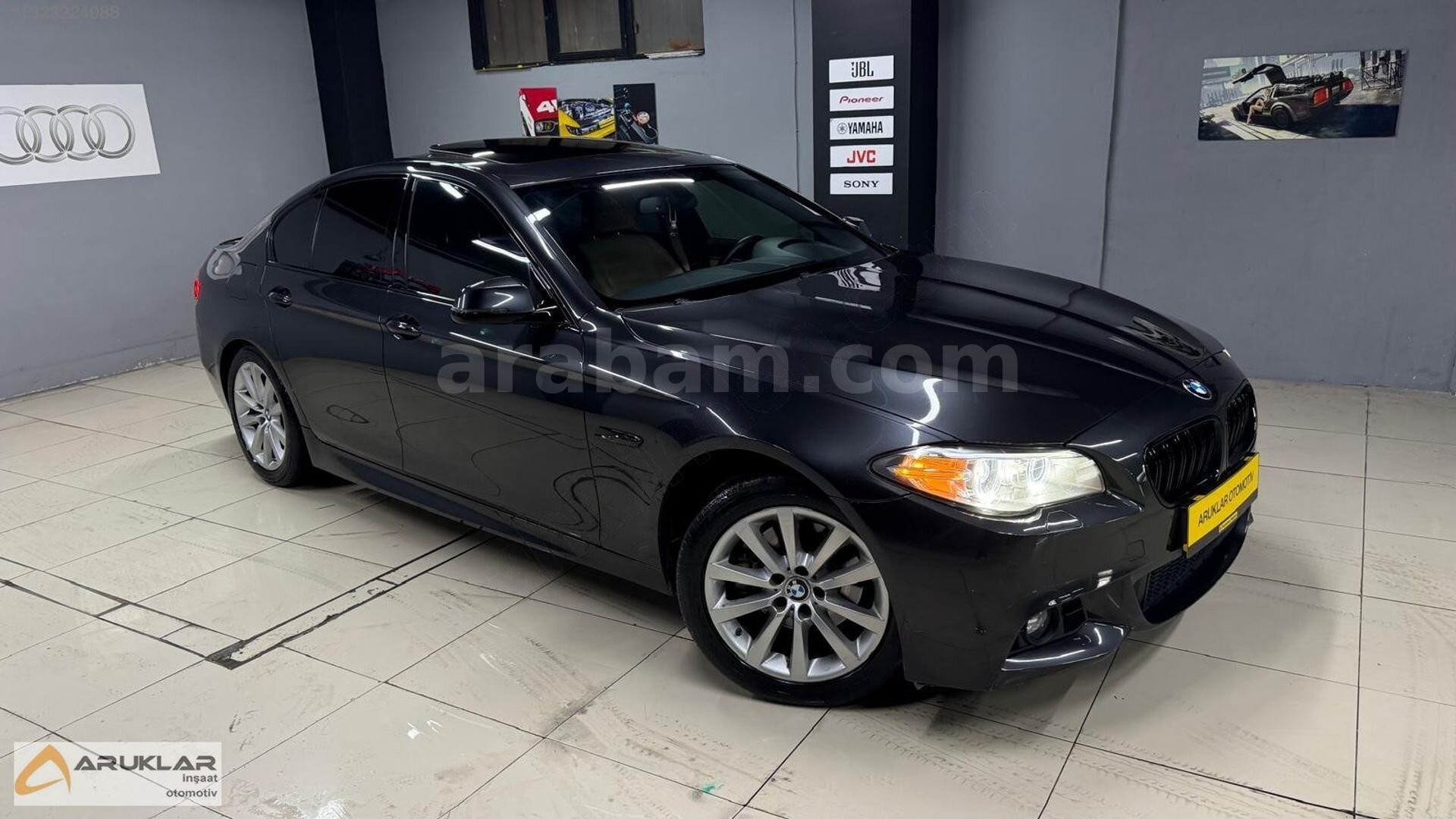 Galeriden BMW 5 Serisi 525d xDrive Premium 2016 Model Bursa 156.000 km Füme 6
