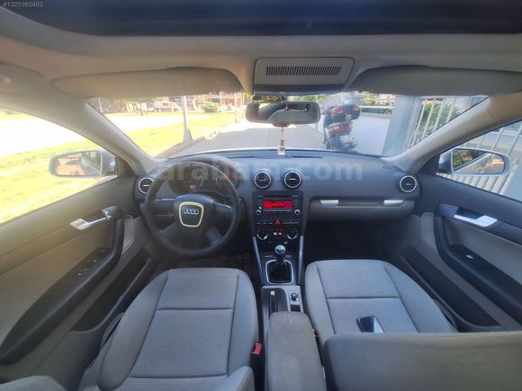 Kazasız 2007 Model Audi A3 1.6 Fsi 181 Bin Km'de CamTavanlı