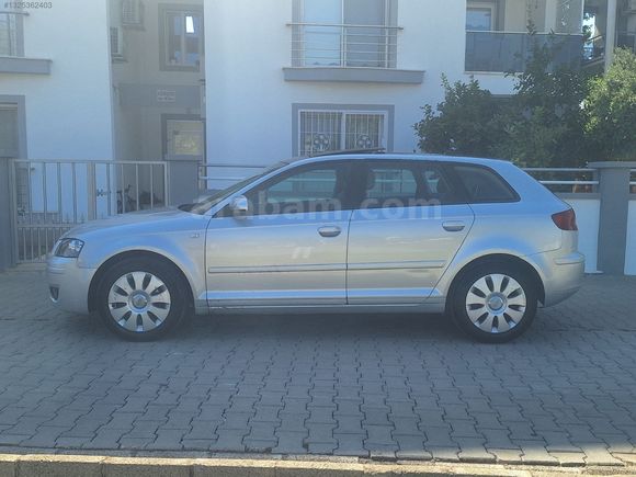 Kazasız 2007 Model Audi A3 1.6 Fsi 181 Bin Km'de CamTavanlı
