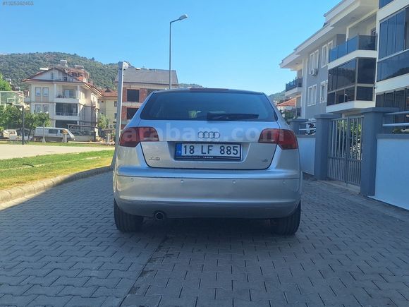 Kazasız 2007 Model Audi A3 1.6 Fsi 181 Bin Km'de CamTavanlı