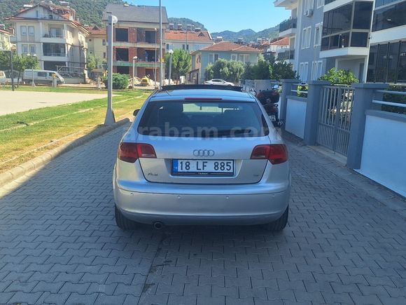 Kazasız 2007 Model Audi A3 1.6 Fsi 181 Bin Km'de CamTavanlı