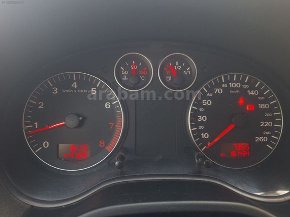 Kazasız 2007 Model Audi A3 1.6 Fsi 181 Bin Km'de CamTavanlı