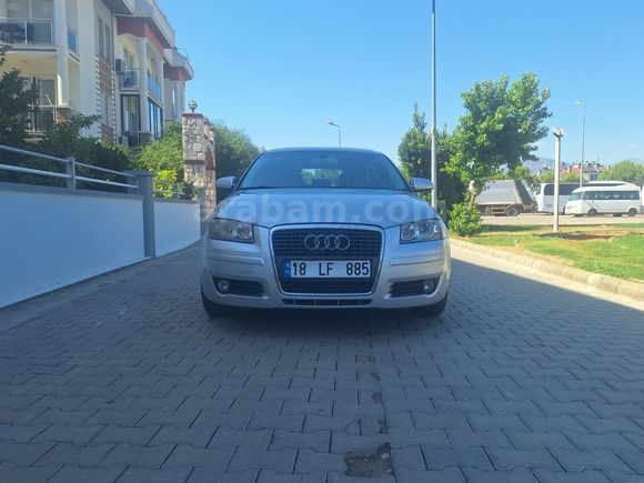 Kazasız 2007 Model Audi A3 1.6 Fsi 181 Bin Km'de CamTavanlı