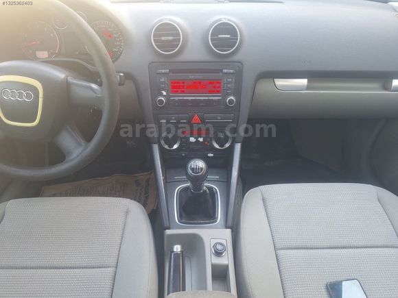 Kazasız 2007 Model Audi A3 1.6 Fsi 181 Bin Km'de CamTavanlı