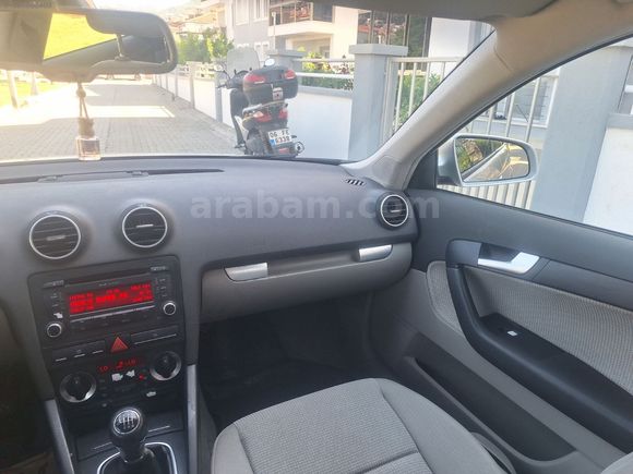 Kazasız 2007 Model Audi A3 1.6 Fsi 181 Bin Km'de CamTavanlı