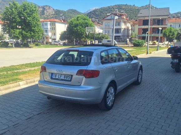 Kazasız 2007 Model Audi A3 1.6 Fsi 181 Bin Km'de CamTavanlı