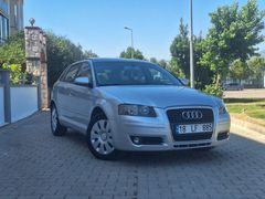 Kazasız 2007 Model Audi A3 1.6 Fsi 181 Bin Km'de CamTavanlı