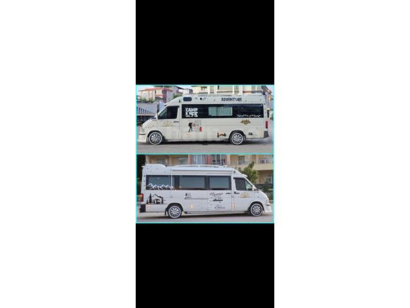 Sahibinden sıfır yapım Karavan