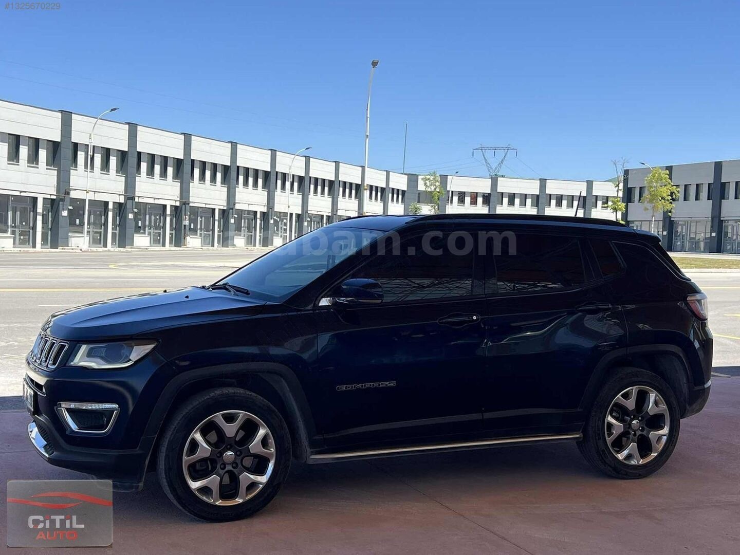 Galeriden Jeep Compass 1.4 Limited 2018 Model Malatya 130.000 km Lacivert 4