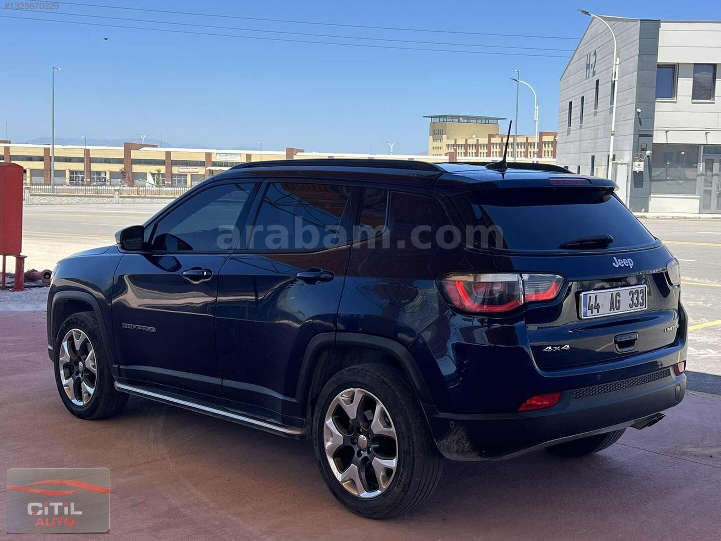 Galeriden Jeep Compass 1.4 Limited 2018 Model Malatya 130.000 km Lacivert 6