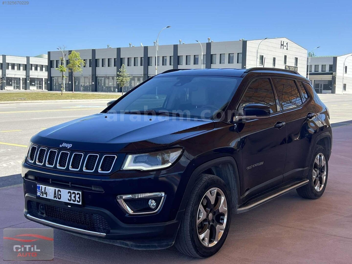 Galeriden Jeep Compass 1.4 Limited 2018 Model Malatya 130.000 km Lacivert 3