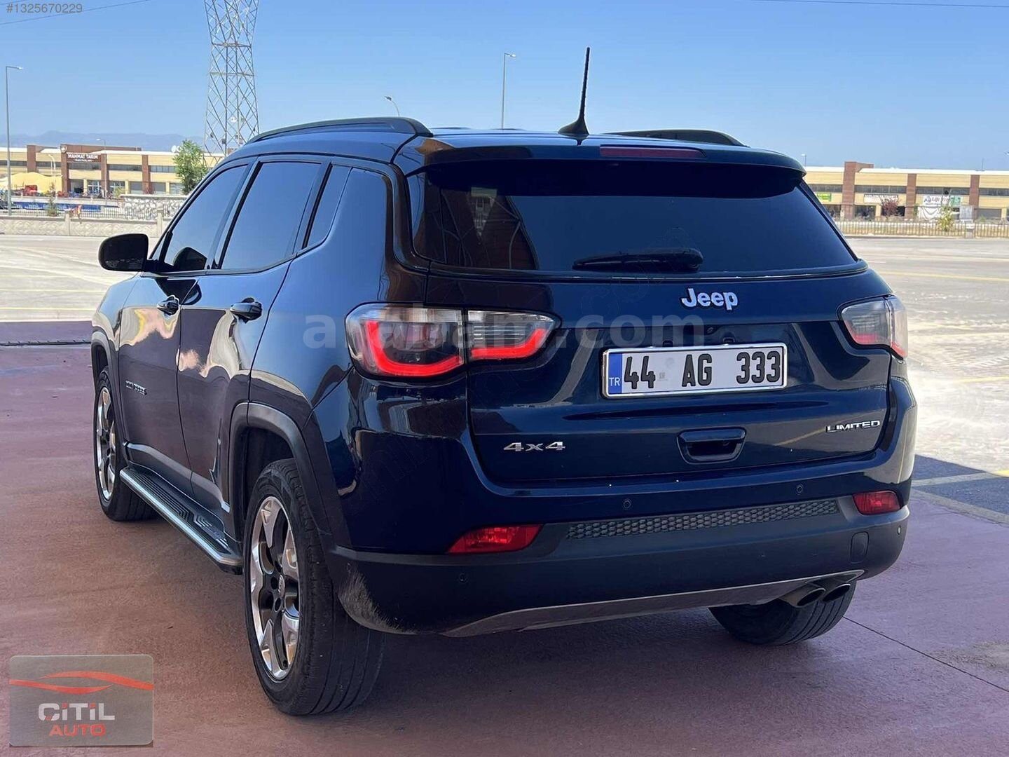 Galeriden Jeep Compass 1.4 Limited 2018 Model Malatya 130.000 km Lacivert 7