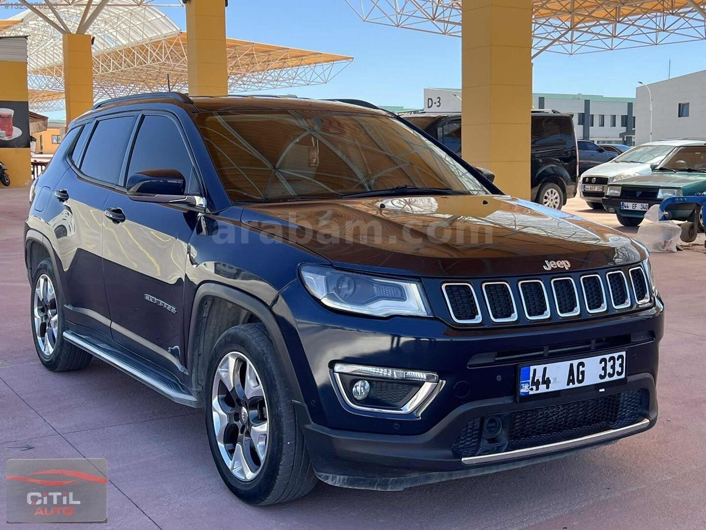 Galeriden Jeep Compass 1.4 Limited 2018 Model Malatya 130.000 km Lacivert 1