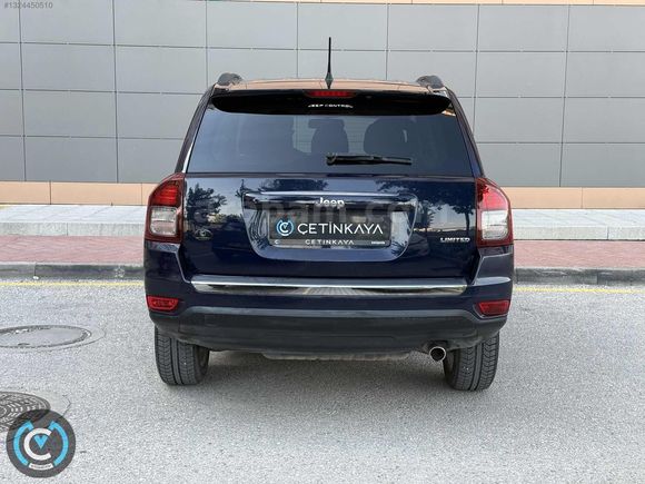 ÇETİNKAYA'DAN 2015 JEEP COMPASS 2.0-CVT-LİMİTED,TR,DE TEK...